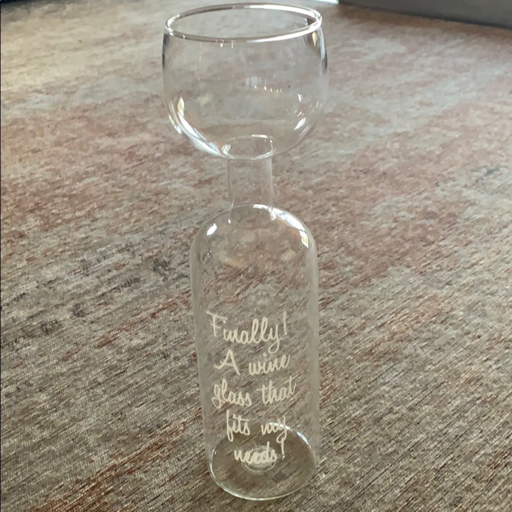 Wine glass- extra large & extra fun!